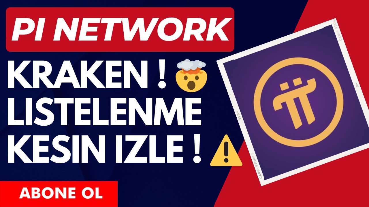 ACİL ! ⚠️- Pİ COİN SON DAKİKA ! 🔥- PİA NETWORK AI KRAKEN LİSTELEMESİ DUYRULDU ! 🤑