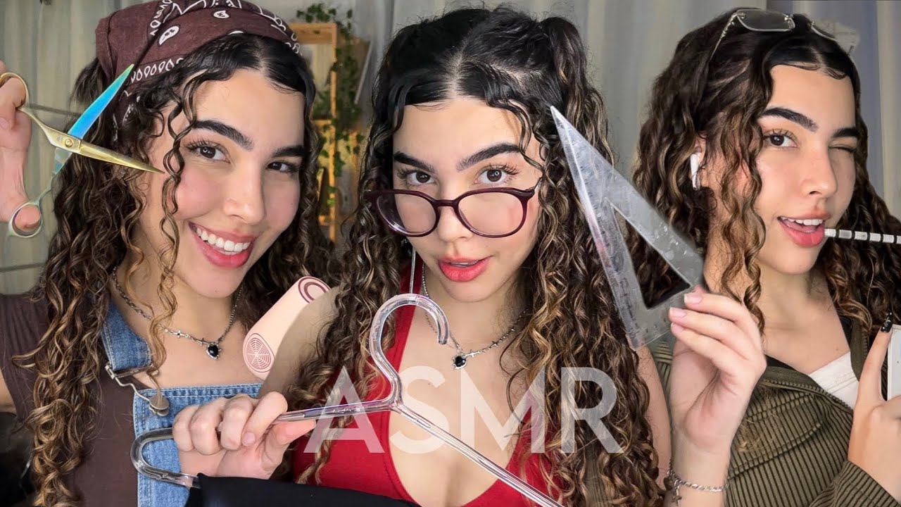 ASMR POV: VOCÊ É UMA CELEBRIDADE ⭐️🎬 assistente pessoal, personal stylist, cabeleireira & maquiadora