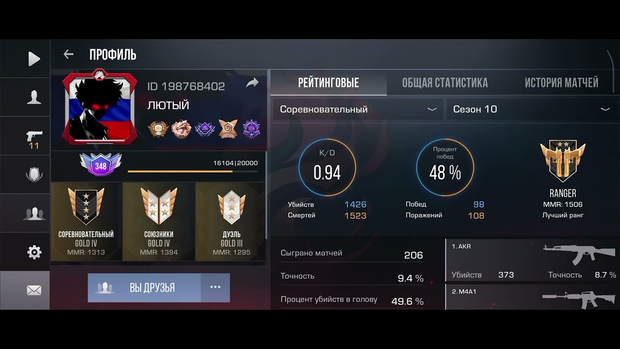 Первый нож :)