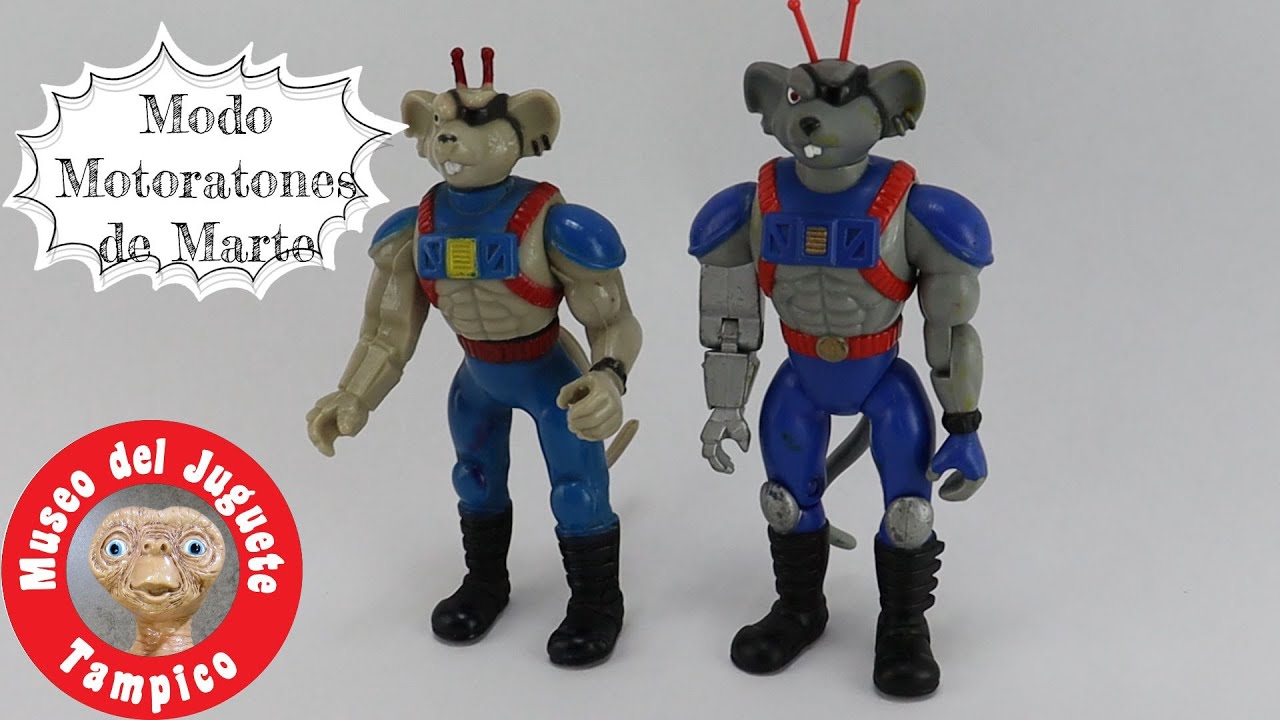 1993 Modo, Motoratones de Marte, Galoob , y su version Bootleg, biker mice from mars