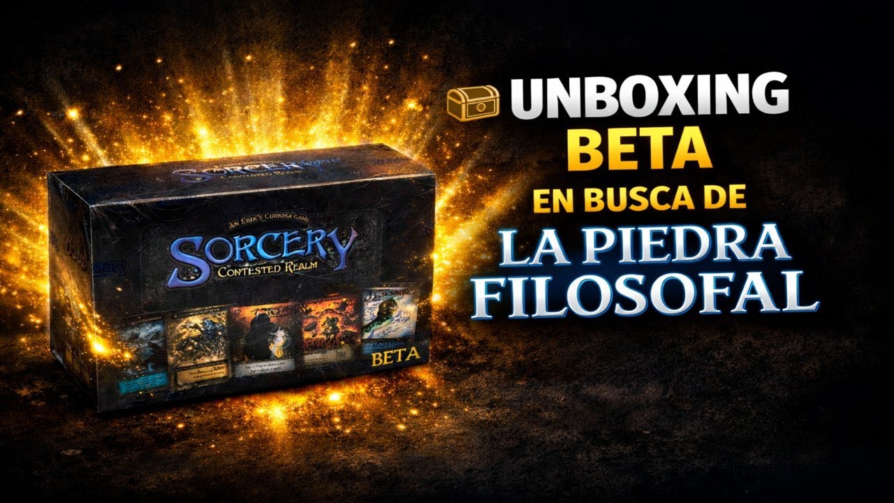 Unboxing Beta de Sorcery  Contested Realm | En busca de la Piedra Filosofal  | El Grimorio de Macko