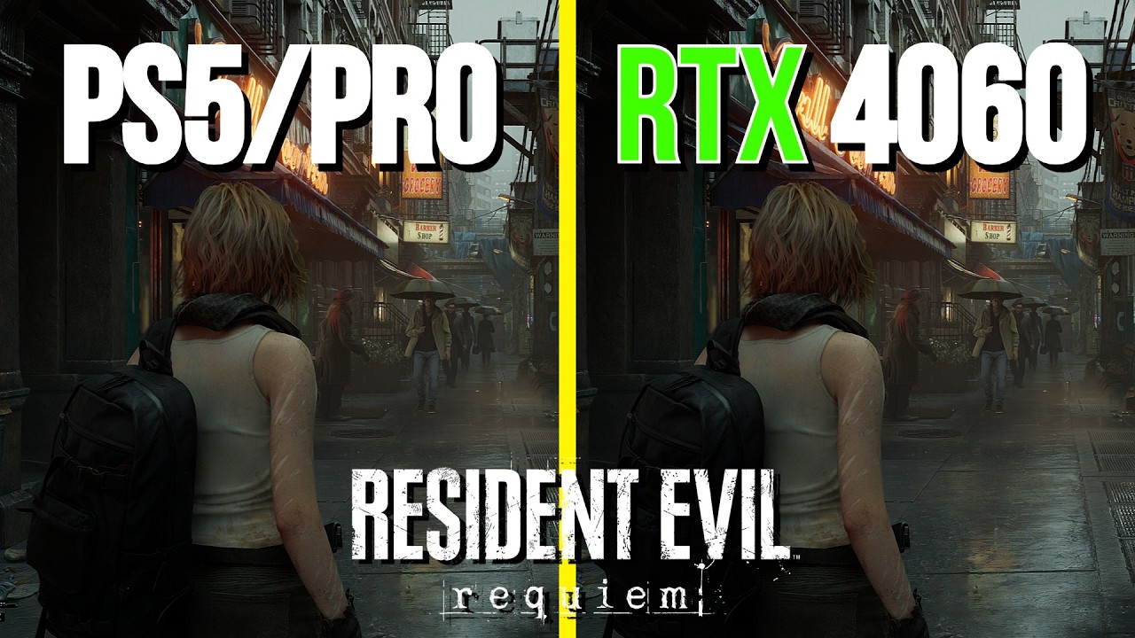 PS5/PS5 Pro vs RTX 4060 in Resident Evil Requiem | Can the RTX 4060 Compete with Sony's Consoles?