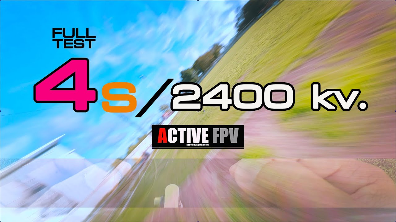 FULL TEST MARK4 4S 2400kv - FPV THAILAND - มือใหม่ FPV [1080p]