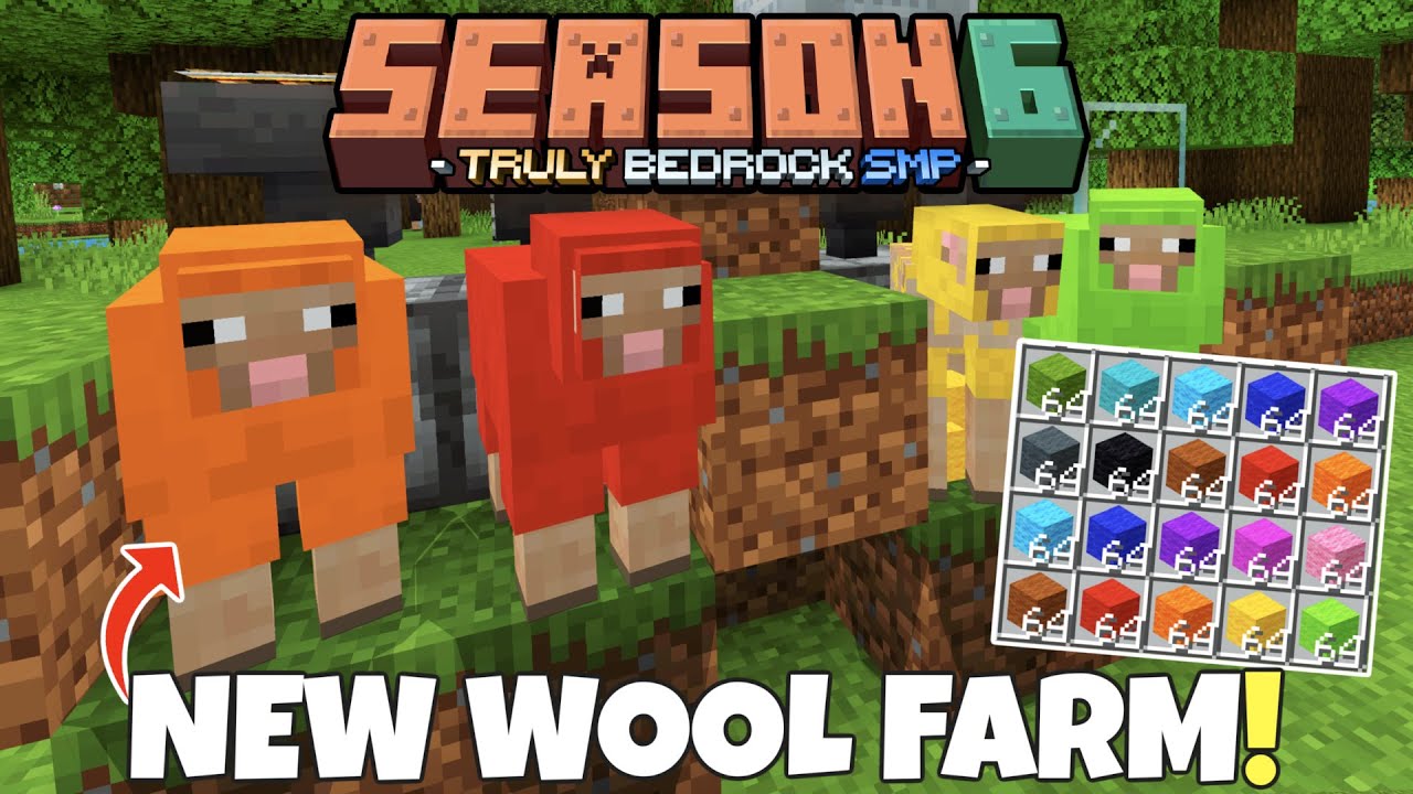 Expert WOOL FARM In Minecraft Bedrock! 1.21 Survival Let's Play | Truly Bedrock Ep14