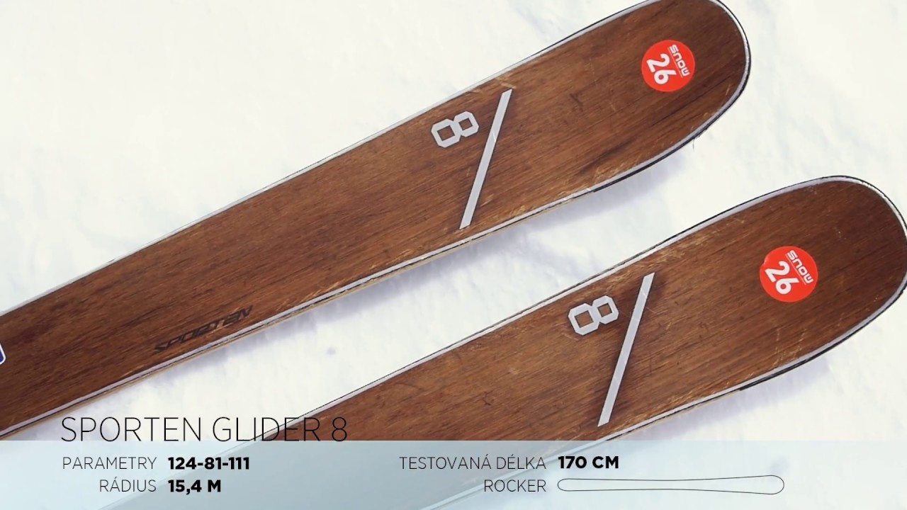 Test lyž&iacute; Sporten Glider 8 2017/2018 - podrobn&aacute; recenze lyž&iacute;