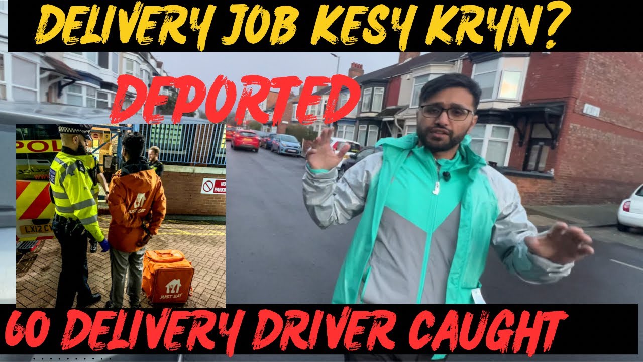 60 Delivery Drivers Caught and Deported in London | How Students Can Legally Work as Delivery Dri...