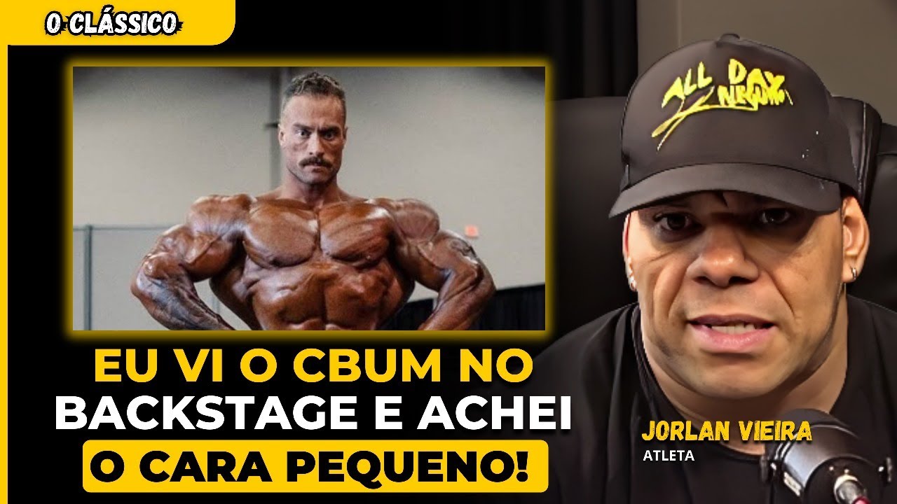 JORLAN VIEIRA COMENTA sobre o SHAPE do CBUM