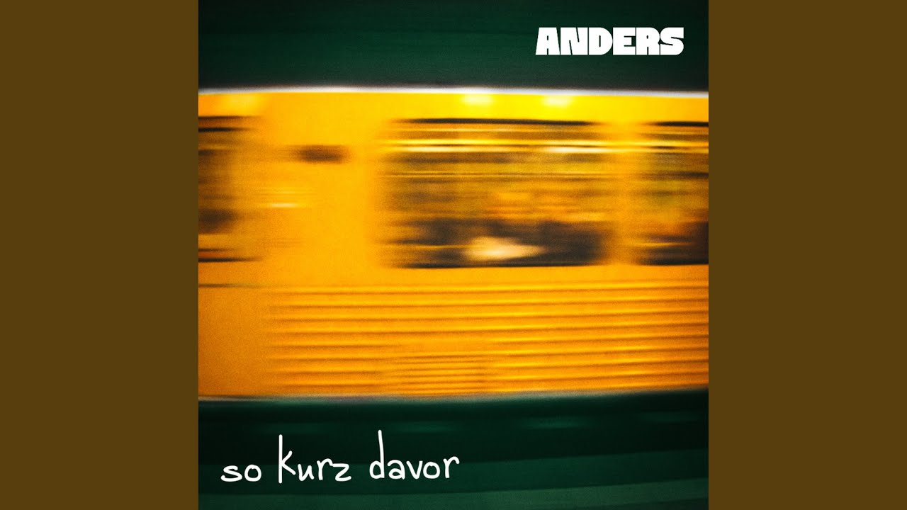 So kurz davor