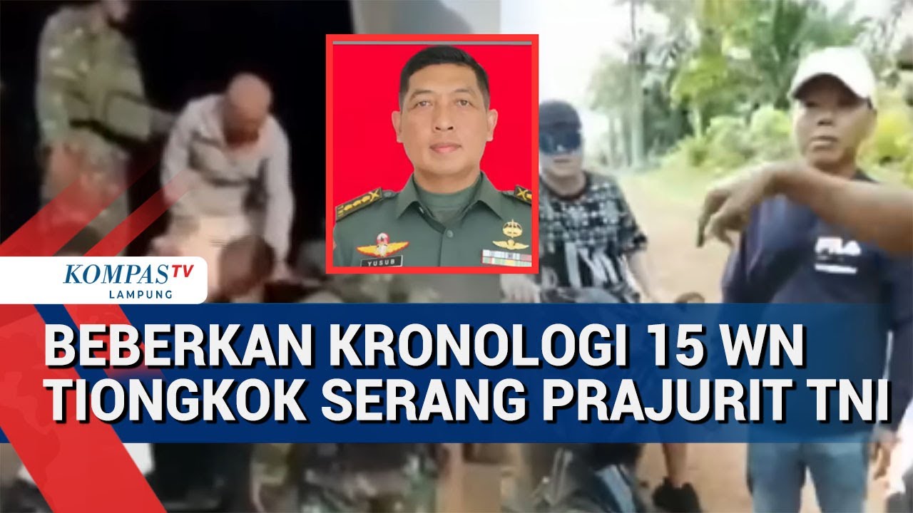 Kapendam XII Tanjung Pura Beberkan Kronologi 15 WN Tiongkok Serang Prajurit TNI