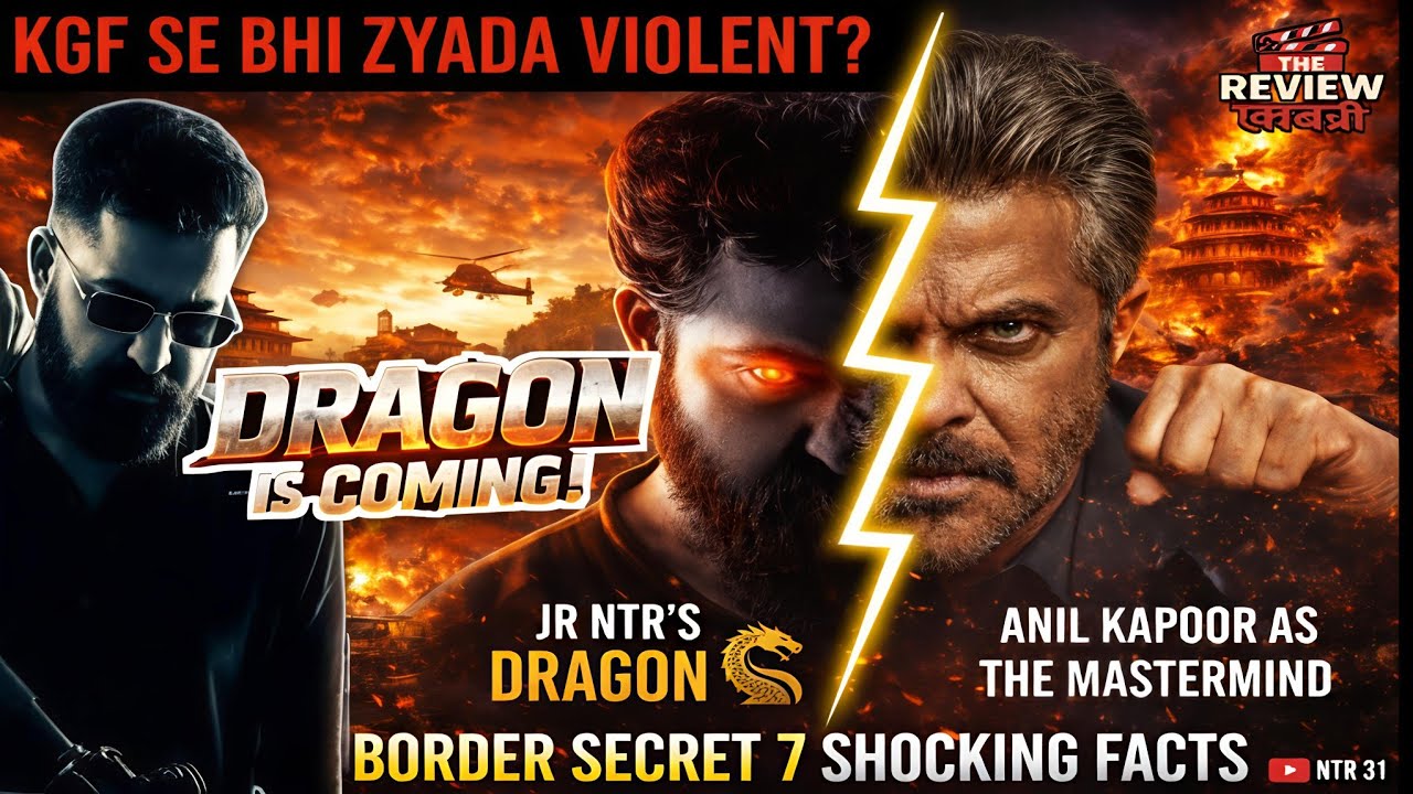 Jr NTR DRAGON: KGF Se Bhi Zyada Violent? 🐉 | Prashanth Neel | Anil Kapoor | Dragon Movie Update