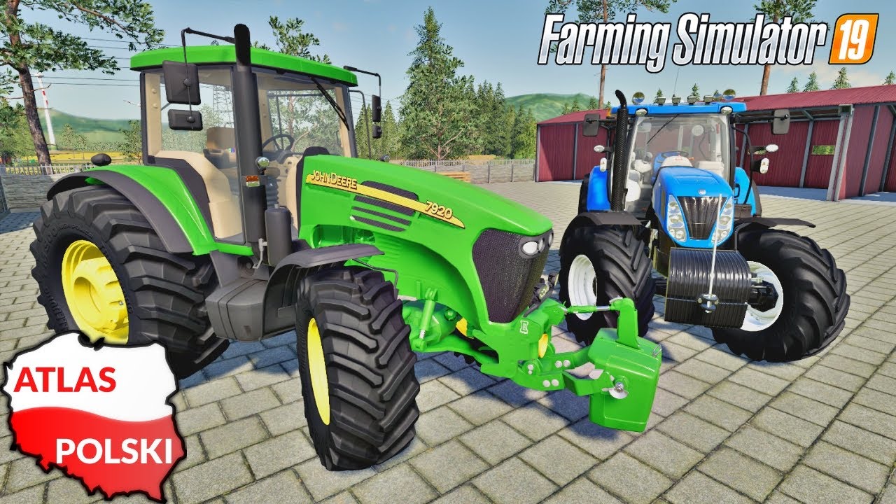 Ciągniki już wybrane, reszta zależy od Was. - Sandomierskie Okolice ☆ FS 19 ☆ Atlas Polski ㋡ Anton