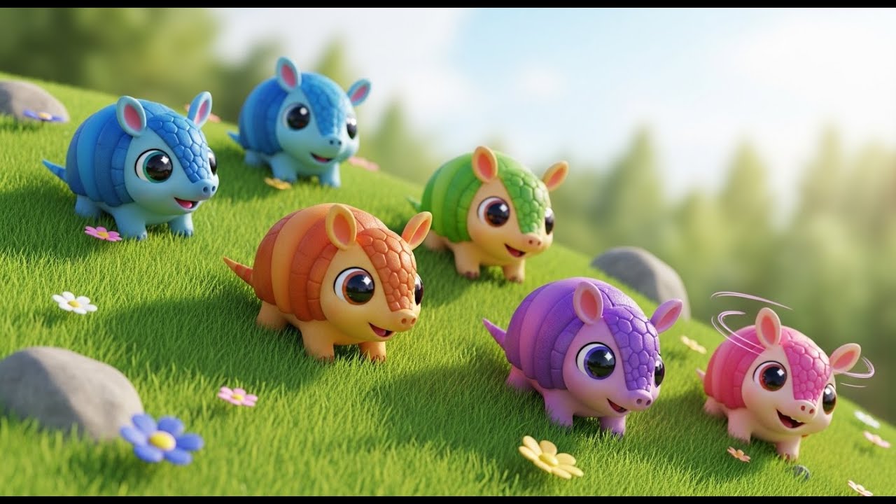 Cinco Peque&ntilde;os Cisnes Deslizarse Deslizarse | Canci&oacute;n de Estanque y Rimas Infantiles