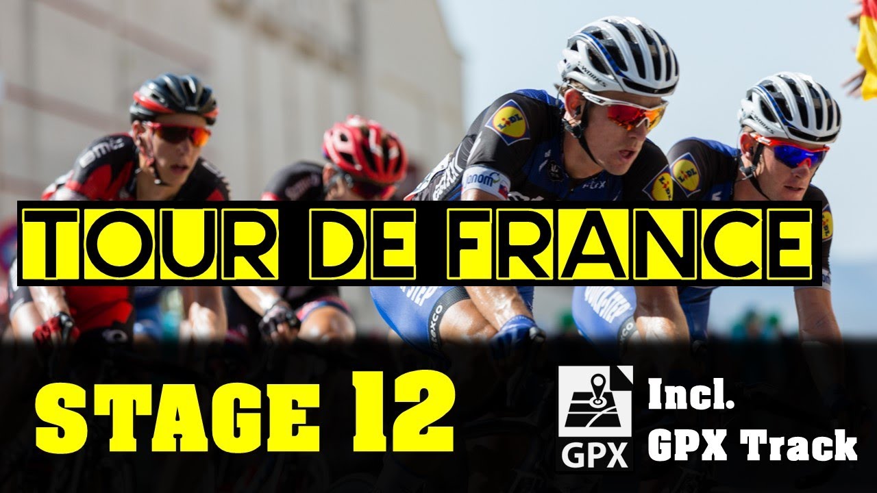 Tour de France 2023 - Stage 12 - Route - incl. GPS Track