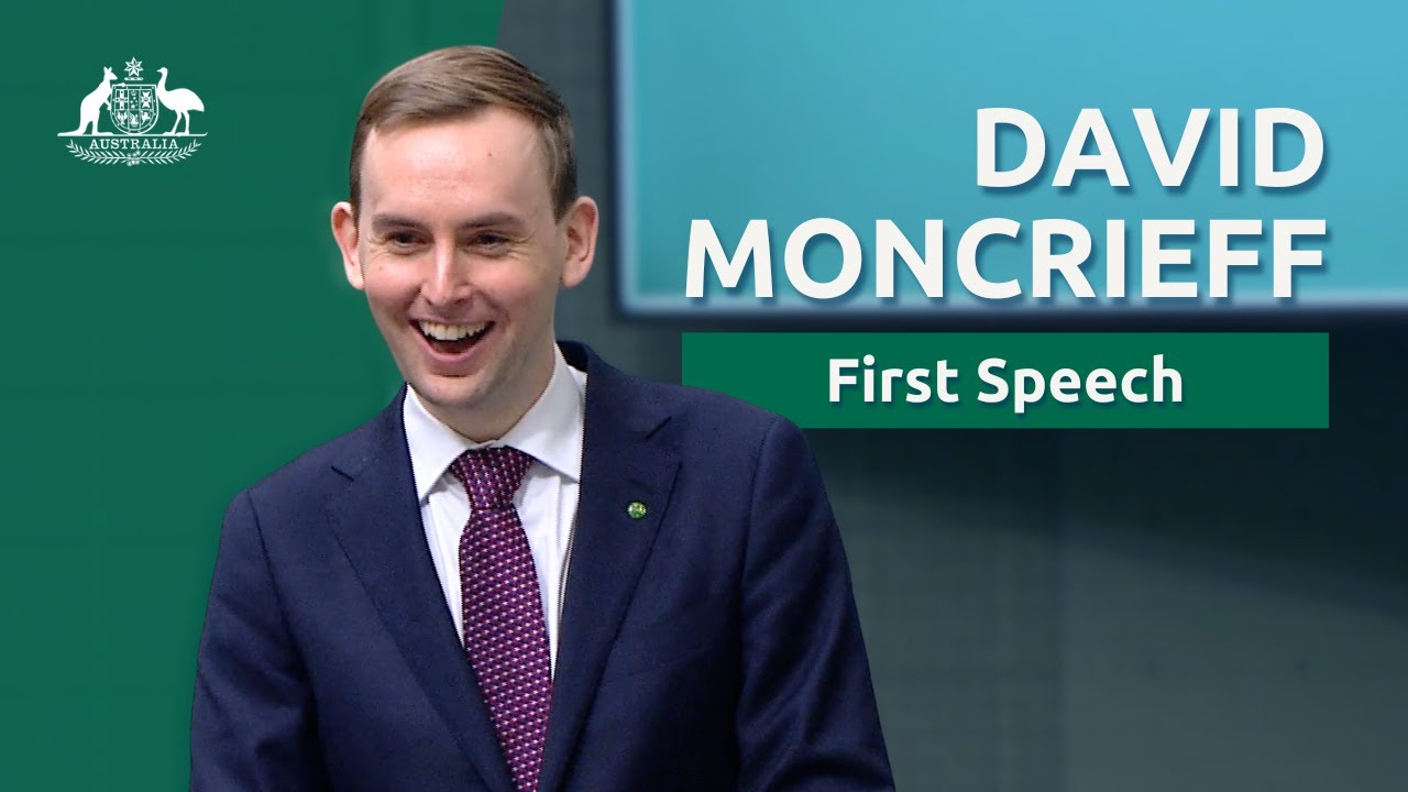 First Speech - David Moncrieff  MP | Member for Hughes NSW
