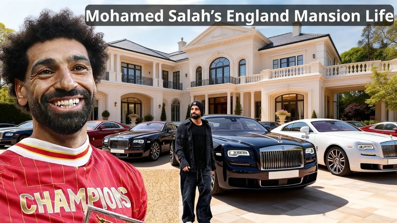 What is special about Mohamed Salah's million-dollar villa in England?