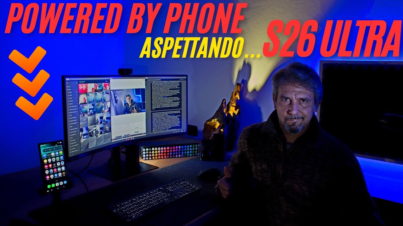 SAMSUNG S26 ULTRA ucciderà il mio pc per sempre? | il mo setup con S22 ULTRA