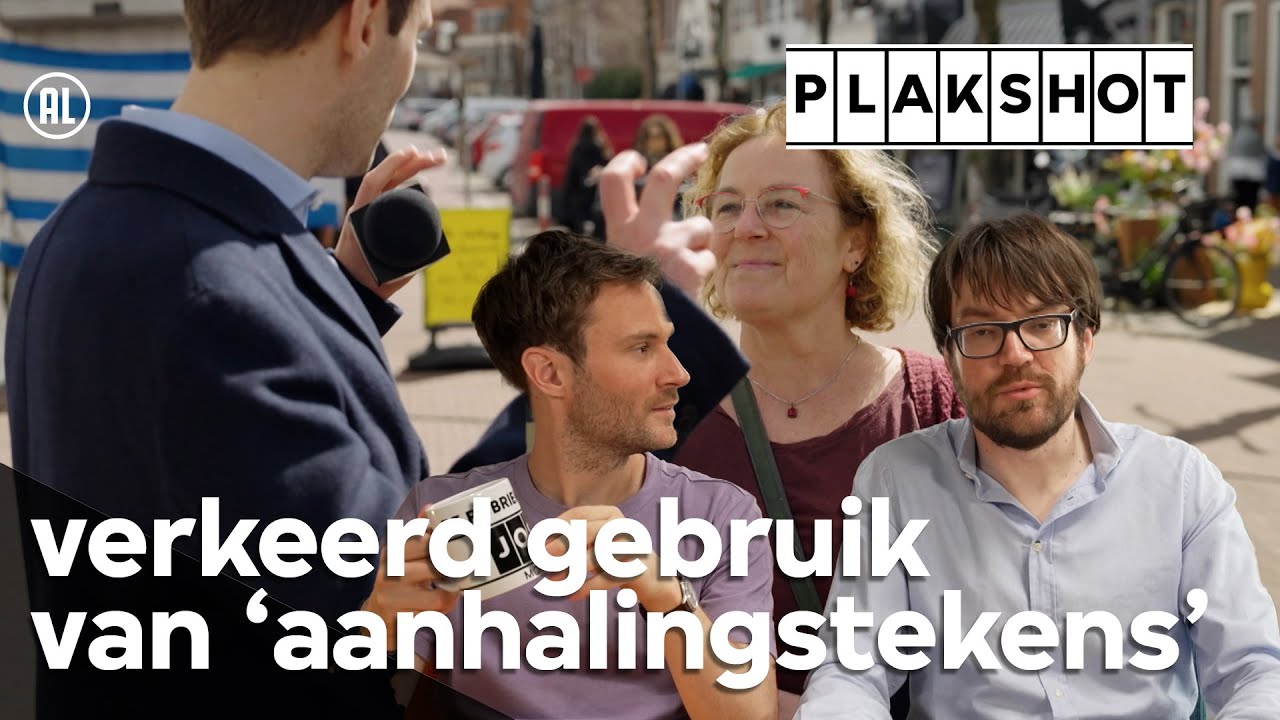 Aanhalingstekens | De rubriek van Jos | Plakshot (S4)