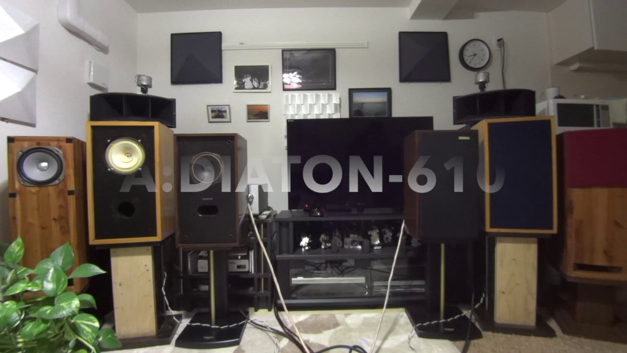 DIATONE-P610  CORAL-FRAT8 FOSTEX--FF165WK