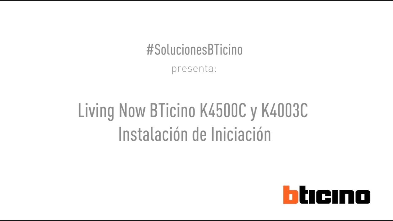 Living Now – Video Práctico – Puesta en marcha Gateway K4500C y Mando On-Off K4003C