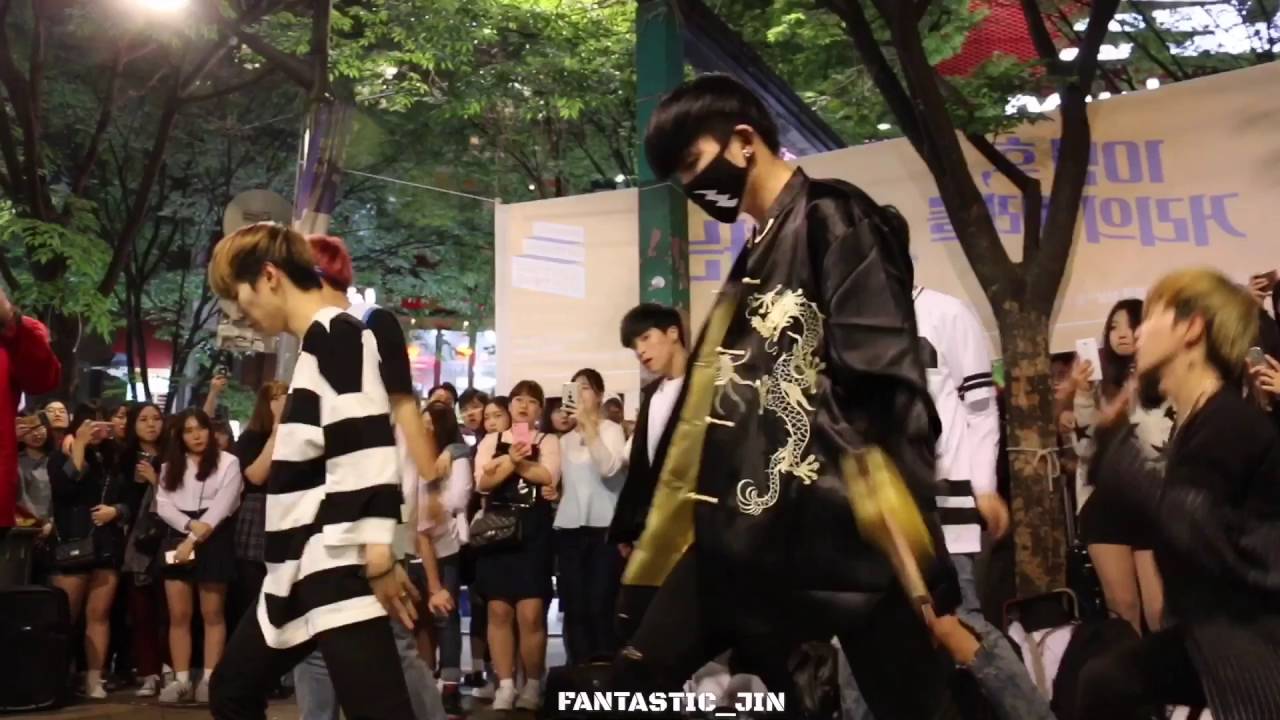 160514 DOB Hongdae BTS - I NEED U 디오비 홍대공연 방탄소년단 - I NEED U