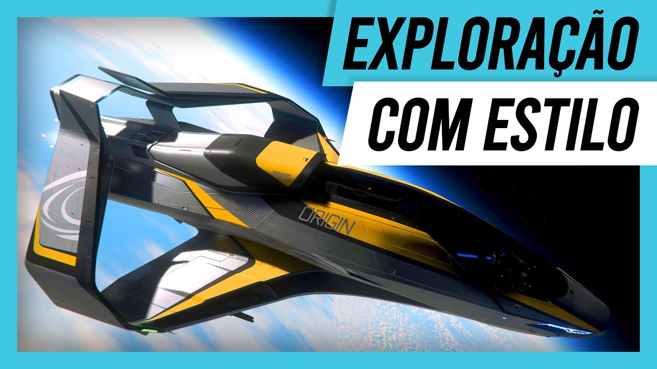 🧭 Origin 315p » A pequena e LUXUOSA nave de exploração do Star Citizen
