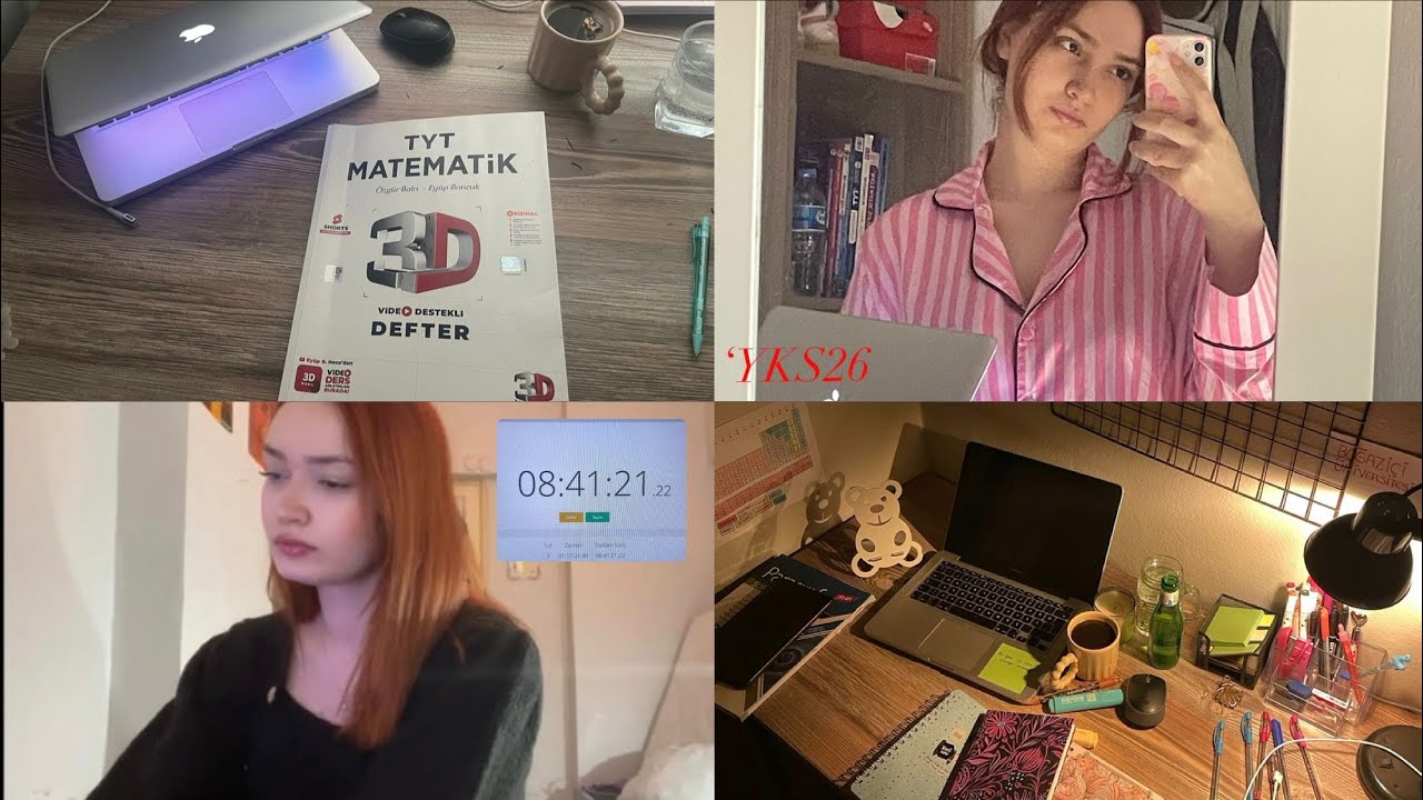 YKS26 | YKS'YE HAZIRLANIRKEN BİR GÜNÜM NASIL GEÇİYOR?