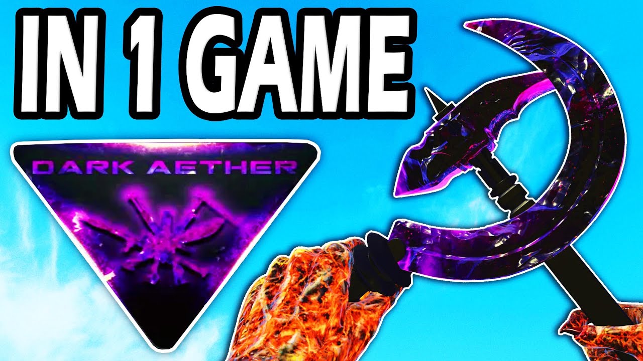 THE LAST DARK AETHER IN ONLY 1 GAME😢, BUT RAMPAGE IS INDUCED THE ENTIRE TIME! COLD WAR ZOMBIES!