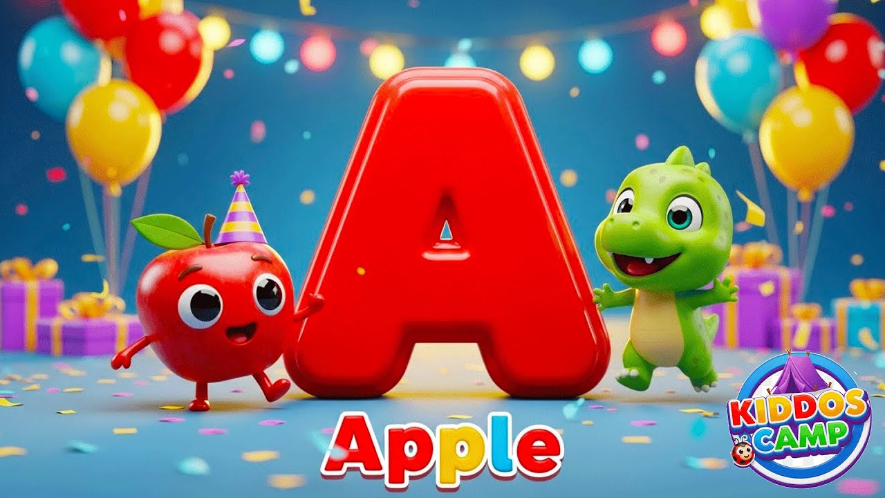 ABC Phonics Song - Toddler Learning Video Songs , A for Apple , Nursery Rhymes , Alphabet song
