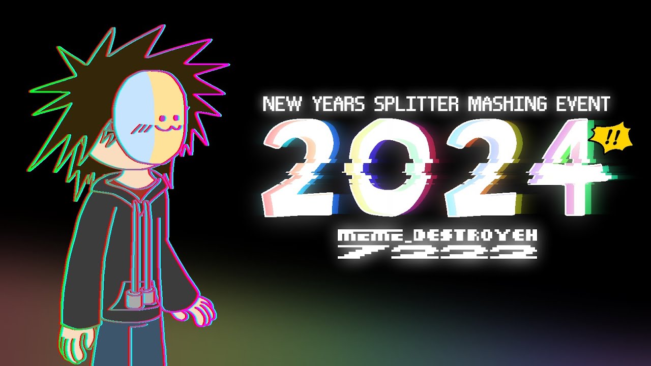 [Splittercore / Extratone] MEME_DESTROYEH7222 - NEW YEARS SPLITTER MASHING EVENT 2024!! [VISUALIZER]