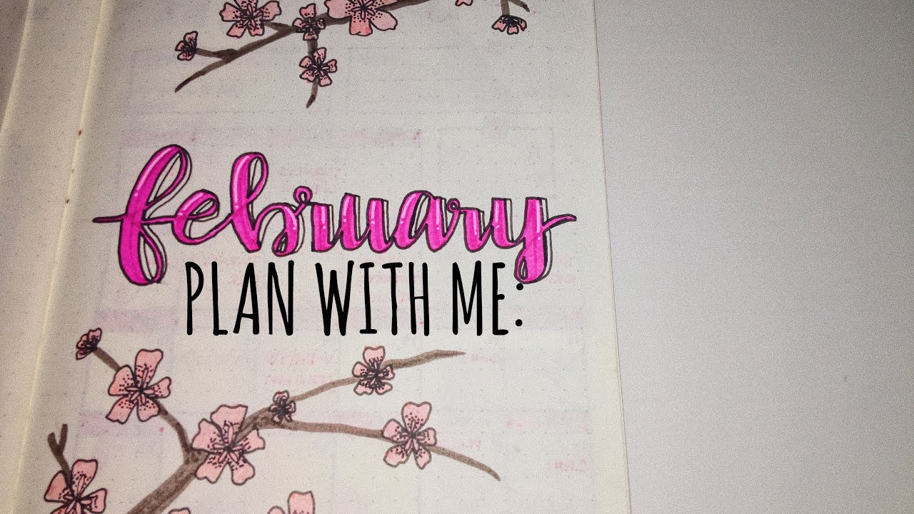 Plan With Me: February 2019 Bullet Journal Setup