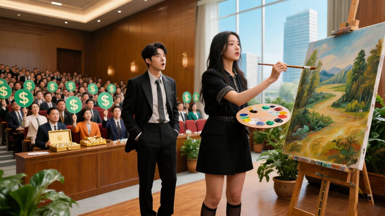 CEO salva a una mendiga mordida por una serpiente, descubre que su pintura vale ¡10 mil millones!