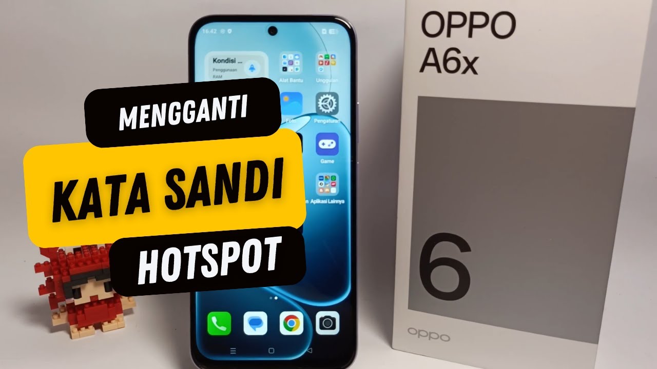 Cara Mengganti Kata Sandi Hotspot di Hp Oppo A6x