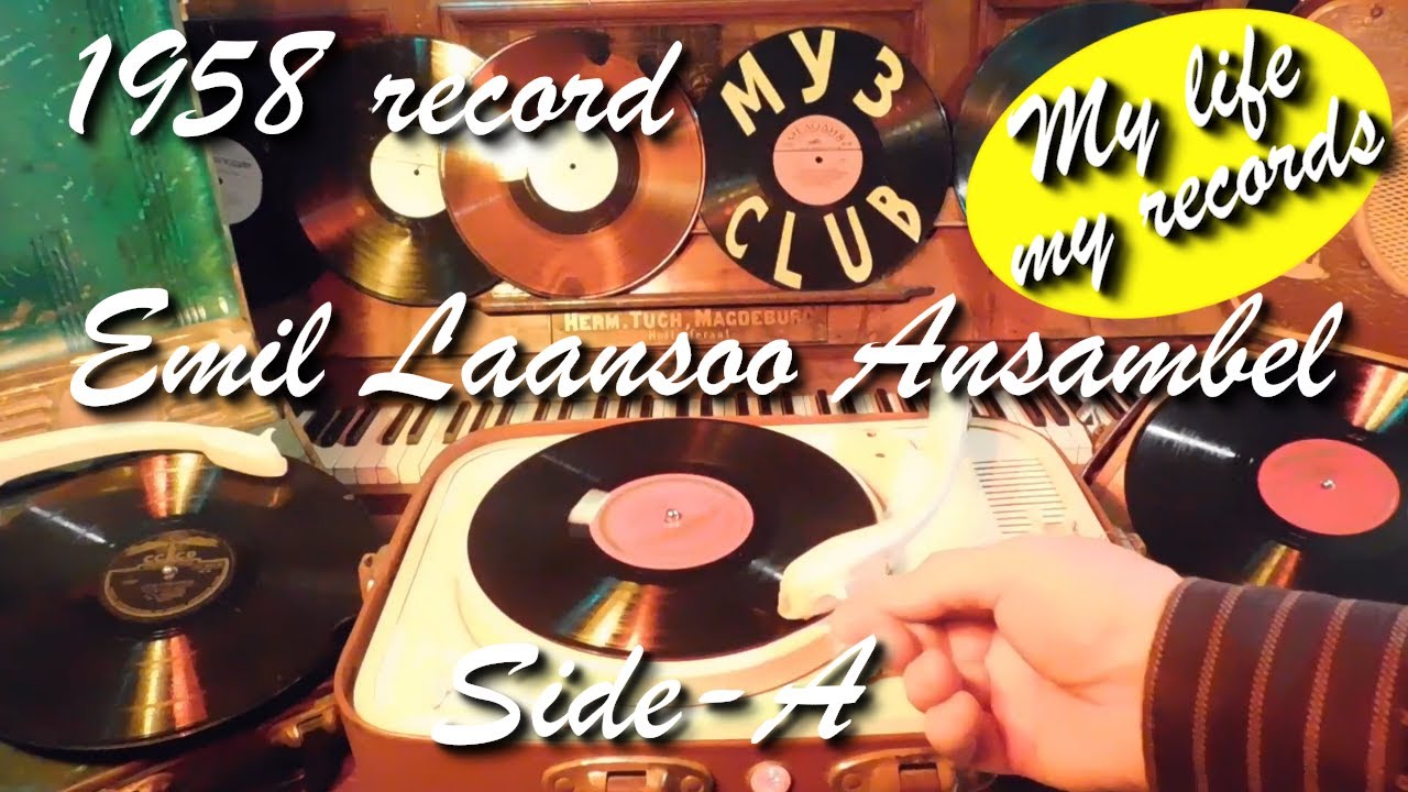 1958 record Emil Laansoo Ansambel Side-A Leningrad #RecordsKing_2885 #RecordsEra_2885 #ListenSU_2885
