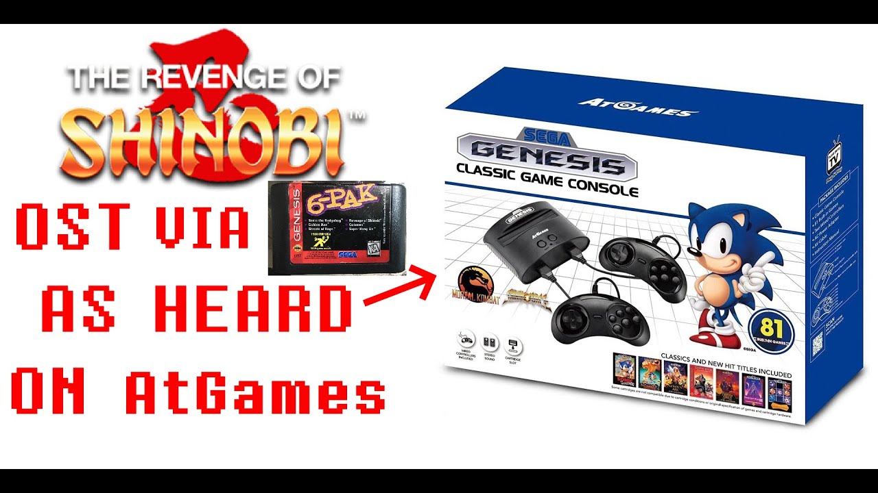 The Revenge of Shinobi OST, As Heard On The AtGames Classic Game Console 2017