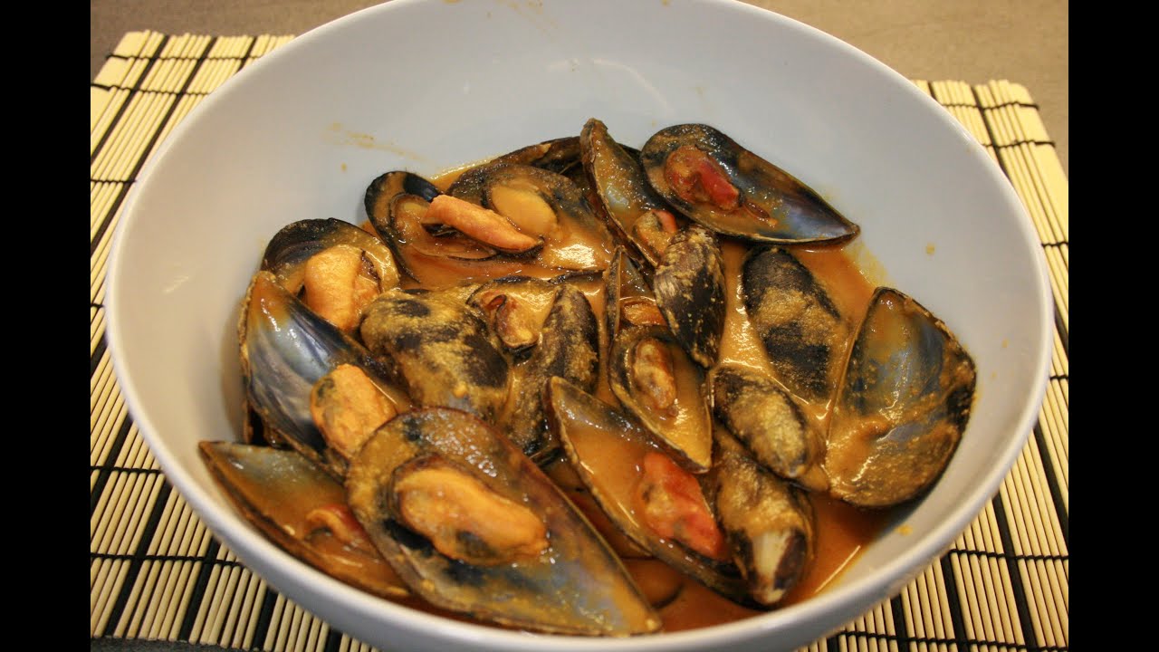 Mejillones con Salsa Romesco