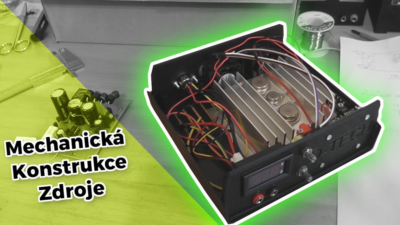 Mechanická konstrukce laboratorního zdroje [14]