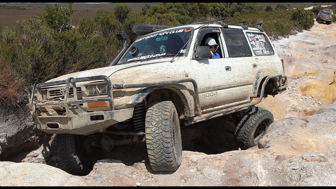 Tassie West Coast - Keith River Road, Pinners Track, Lake Cumberland Track. Wet Boot 4x4 Action