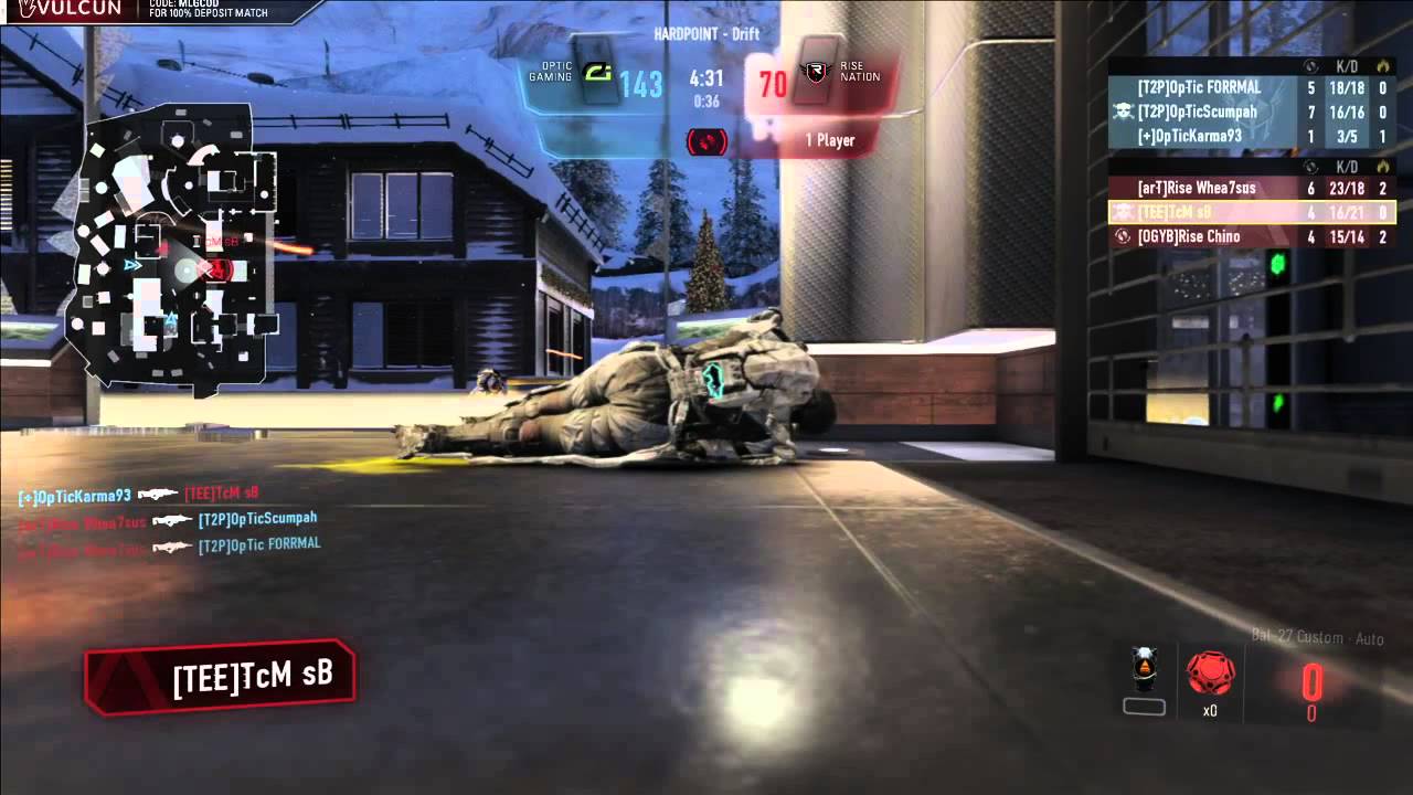 Optic Gaming vs Rise Nation - Game 1 (MLG Pro League - July 16th 2015)