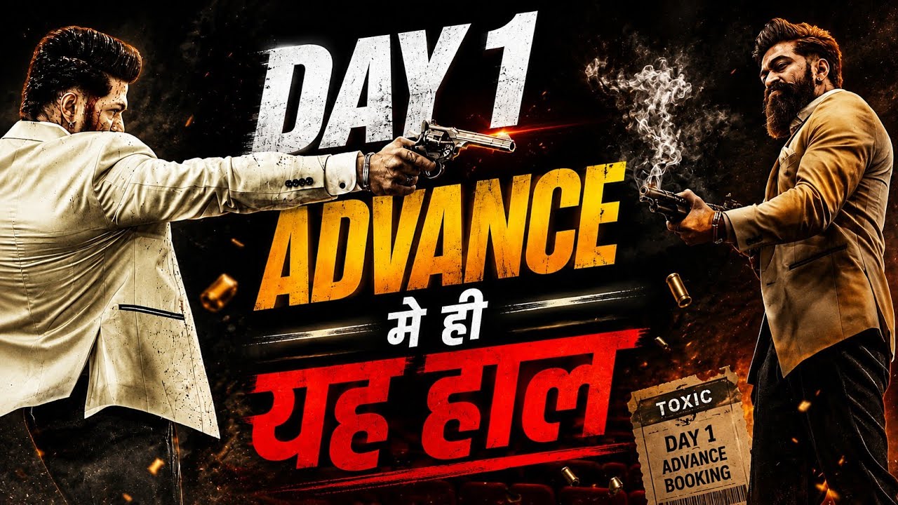 Toxic Creat History  Day 1 Advance Booking Report 1🔥 | Rokingstar Yash Toxic Opening Day Collection 