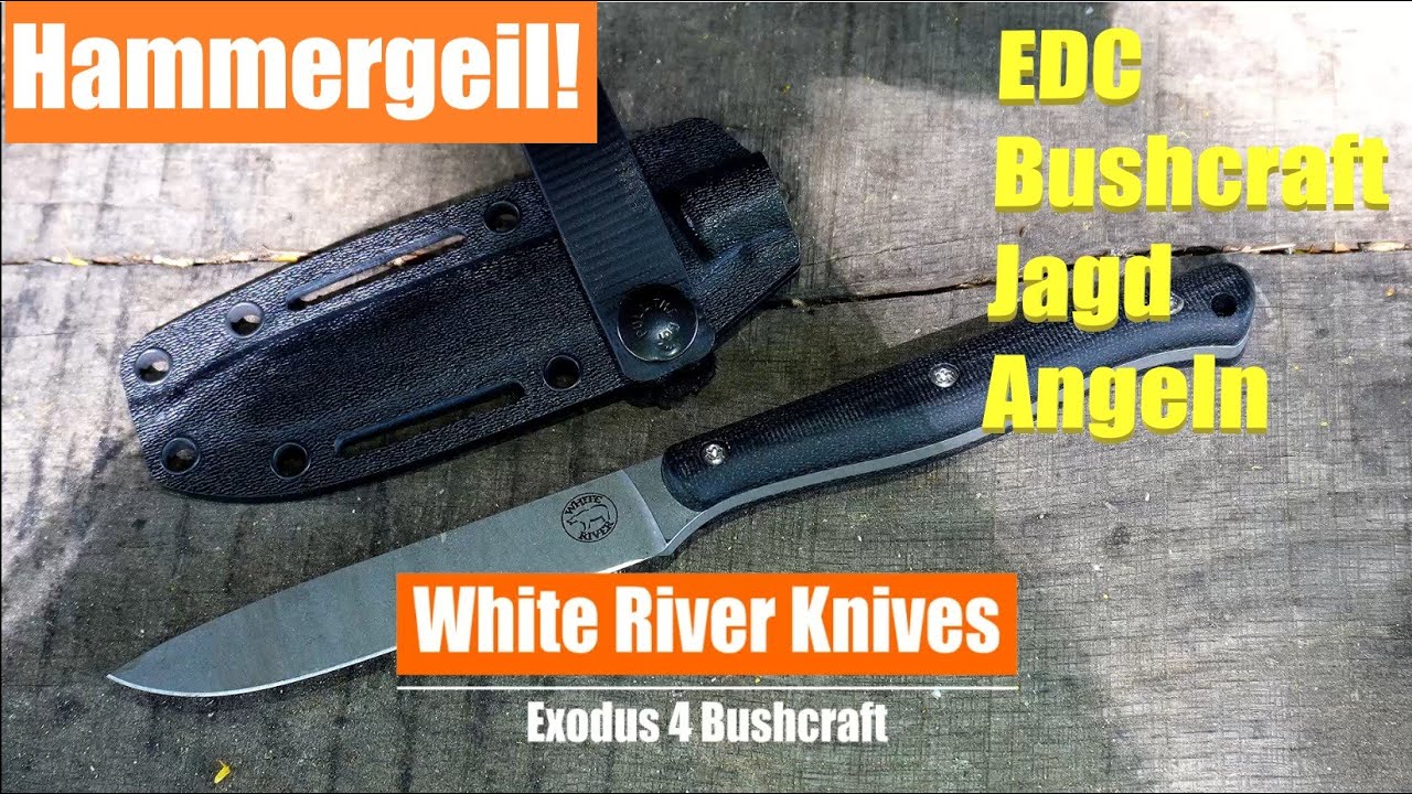 White River Exodus 4 I Hammergeiles allround Talent I EDC Jagd Bushcraft I Must have !