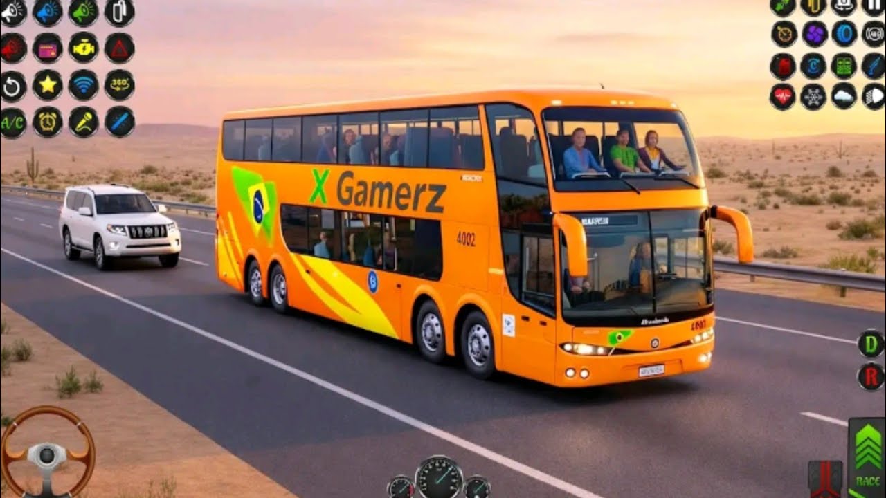 3D Bus Games 2026 Android Career Mode Gameplay,,