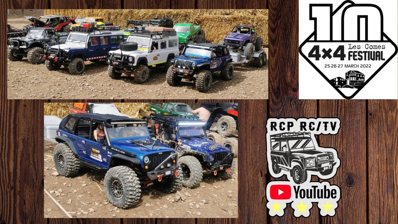 LES COMES 4X4 FESTIVAL 2022, RC CRAWLER.