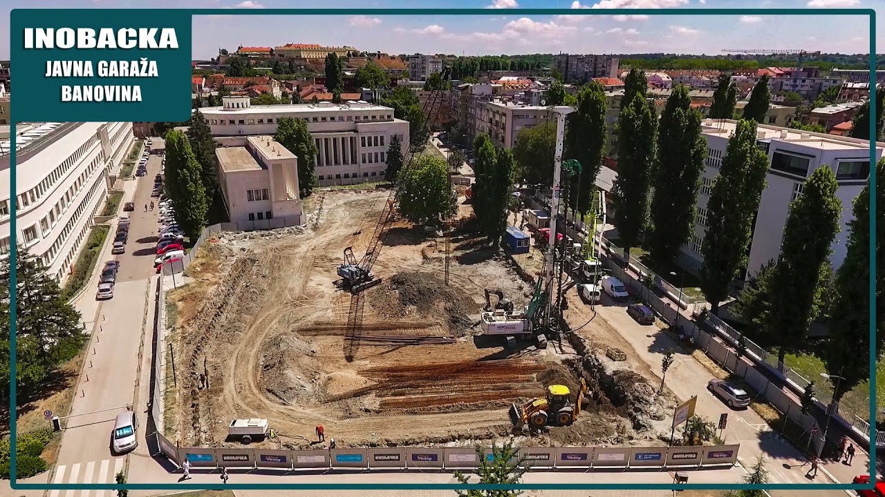 Inobacka, jun 2022- Javna garaža Banovina