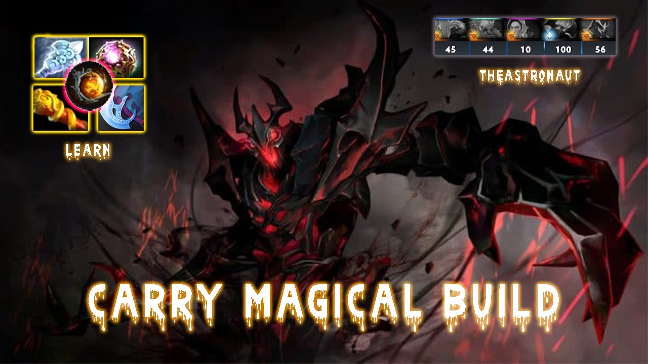NEW CARRY MAGICAL BUILD 7.32 (dota2)