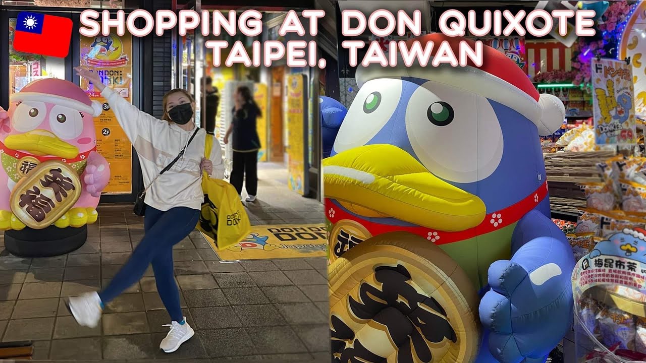 SHOPPING AT DON QUIXOTE 🇹🇼 TAIPEI, TAIWAN | JOYCE YABUT