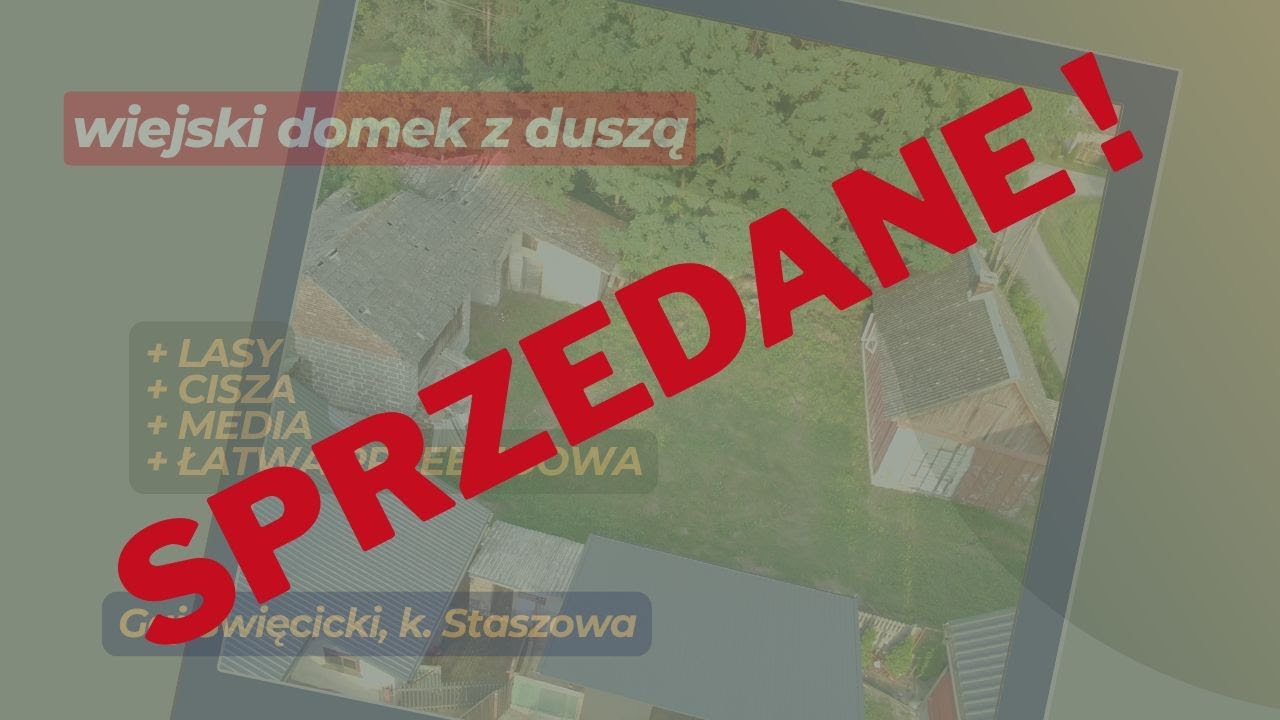 NA SPRZEDAŻ - Domek z duszą wśród lasów i natury. Odkryj swój kawałek ciszy w atrakcyjnej cenie!