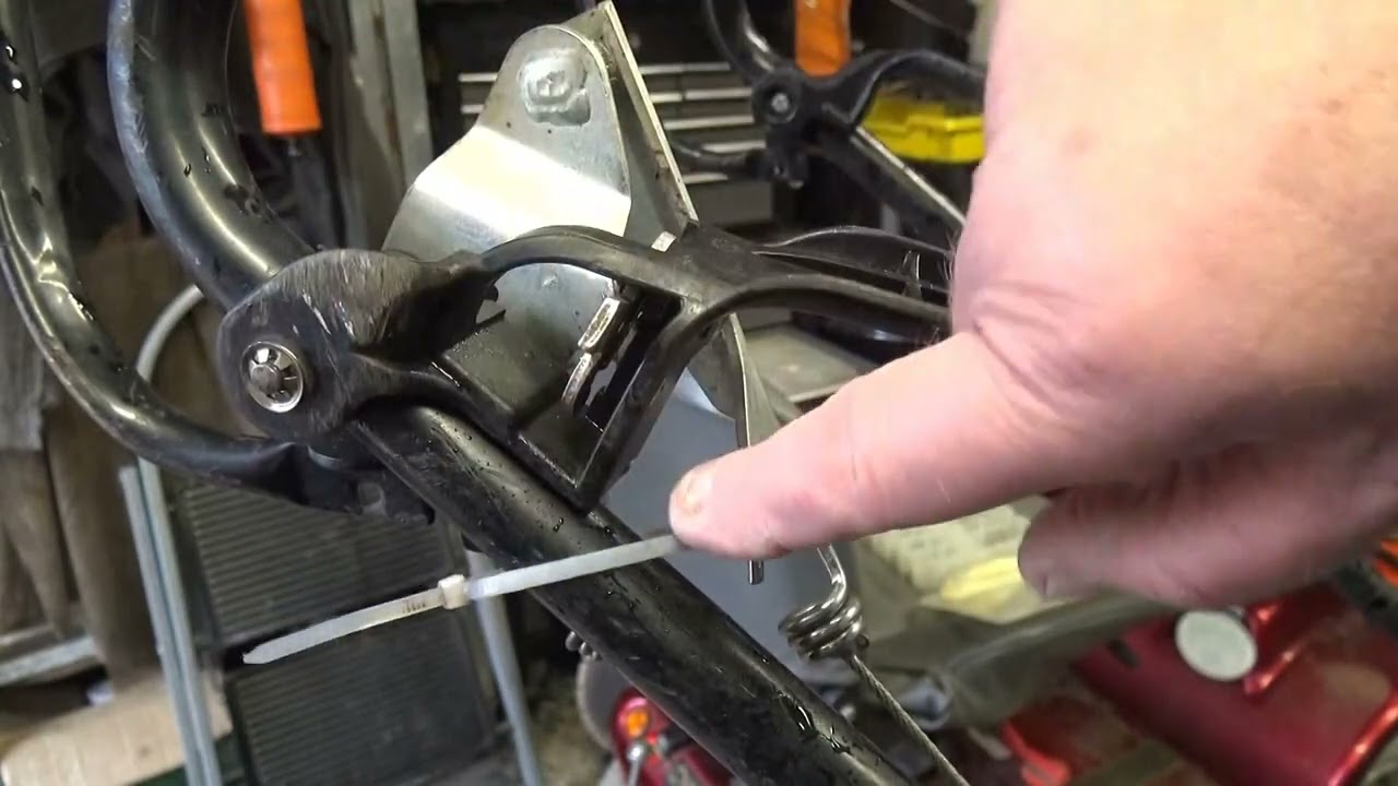 Hayter 479 series handle blade brake problem solution 