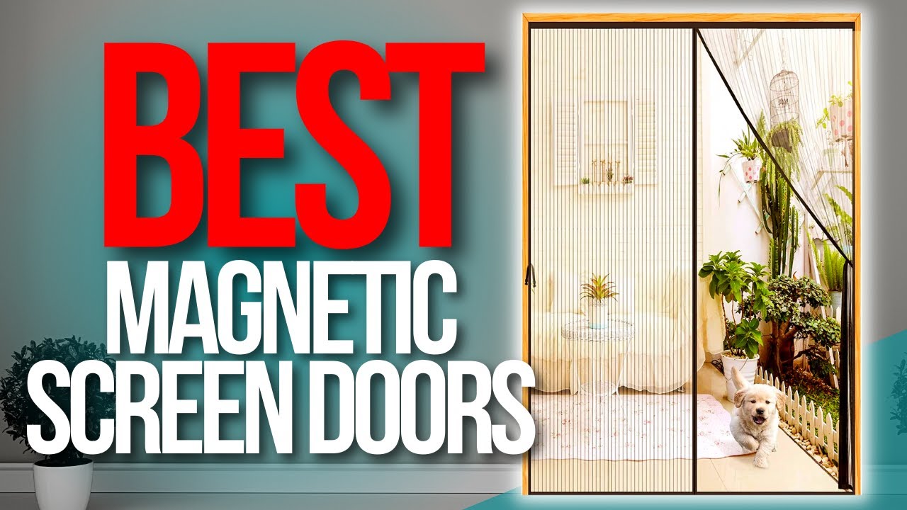 📌 Top 5 Best Magnetic Screen Doors | Holiday BIG SALE 2023
