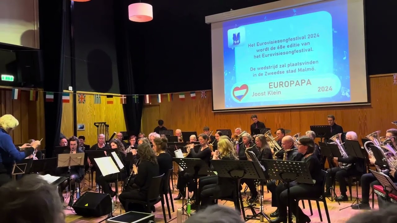 Europapa Jubal (fanfare) Netherlands eurovision