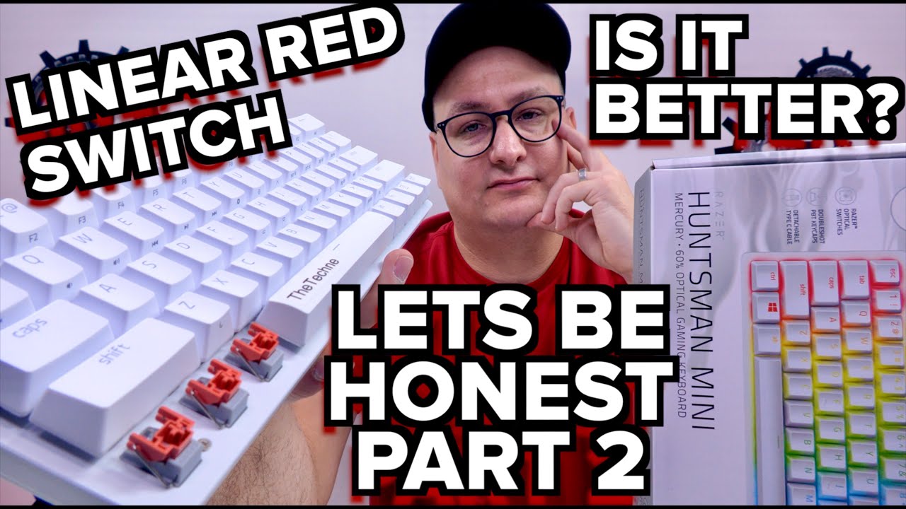 IS IT BETTER? Razer Huntsman Mini with Red Linear Switches